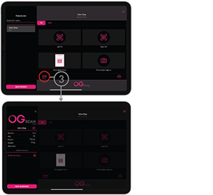 Scan Foot Data